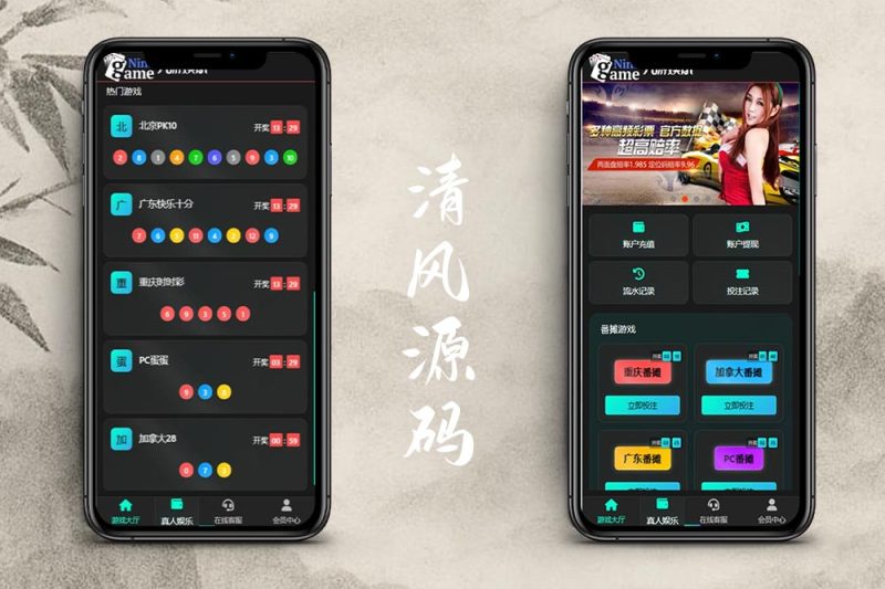 九游娱乐彩票源码/番摊玩法完美运营版/加拿大28源码/幸运28源码/时时彩源码+后台框架UI重构后台可控+后台可控胜率