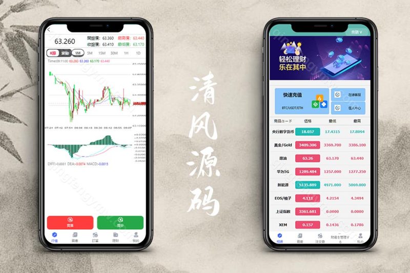 八国语言微盘系统/微盘源码/微交易源码/外汇微交易系统/投资理财源码/运营版