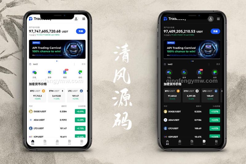 Tradedady交易所源码/永续合约/交割/期权/机器人/SaaS服务/商用百万并发